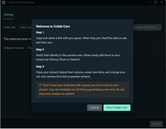 How to Use Streamlabs Desktop Collab Cam Streamlabs